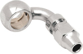 Drag Specialties Banjo Fitting 7/16 90 Deg BRAKE LINE HARDWARE Drag Specialties