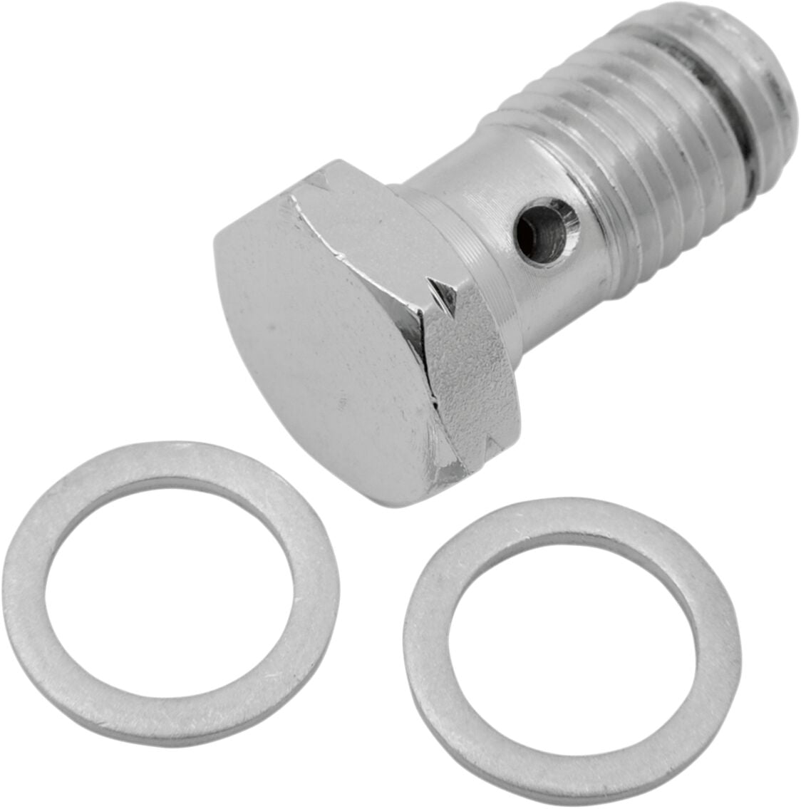 Drag Specialties Banjo Bolt Chrome 10 Mm X 1.25 Brake Lines Hardware Drag Specialties