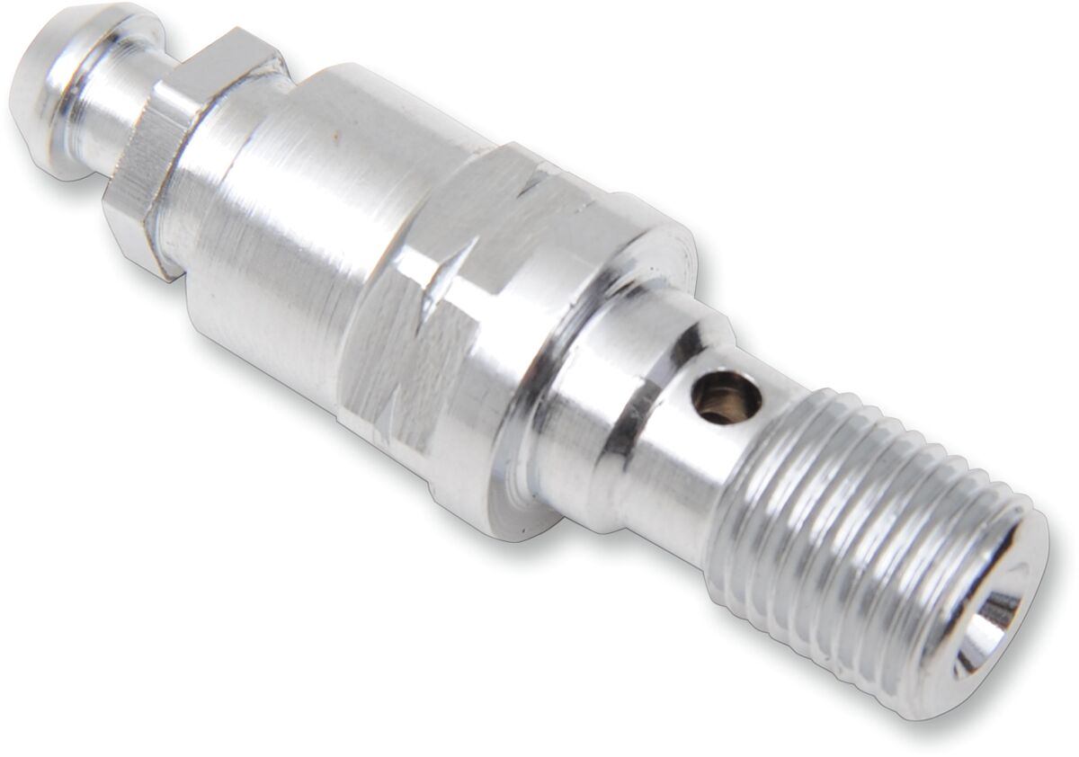 Drag Specialties Banjo Bolt Chrome 10 Mm X 1.00 W/ Bleeder Brake Lines Hardware Drag Specialties