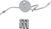 Magnum Shielding Tee Brake Byo Narrow Chr BRAKE LINE HARDWARE Magnum Shielding