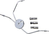Magnum Shielding Tee Brake Byo 08 13 Flht BRAKE LINE HARDWARE Magnum Shielding