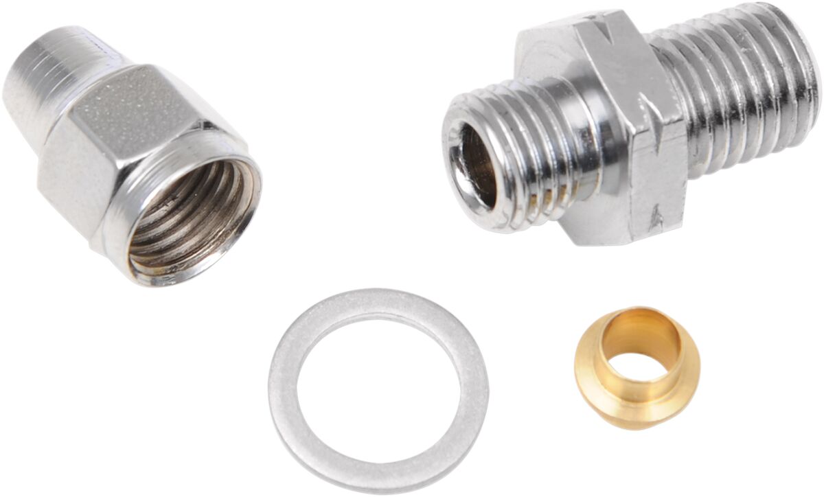 Drag Specialties Fitting Banjo 10 Mm X 1.25 Brake Lines Hardware Drag Specialties