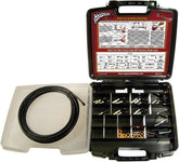 Magnum Shielding Byo Brake Kit Deluxe Blk BRAKE LINE HARDWARE Magnum Shielding