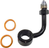 Magnum Shielding Adaptor Dual Disc Non Abs Brake Line Chrome Black Brake Lines Hardware Magnum Shielding