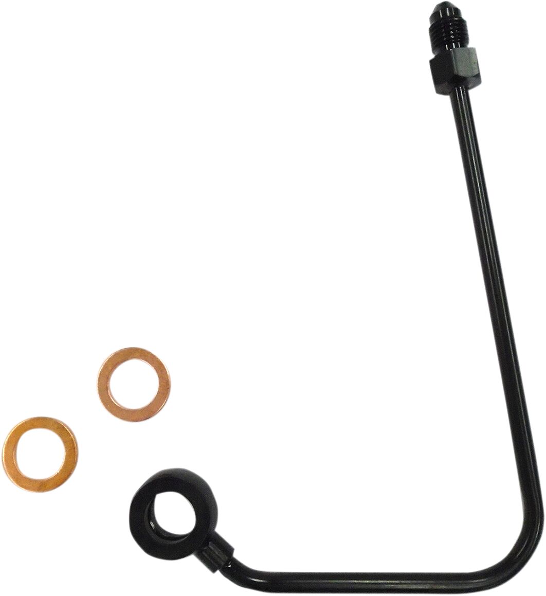 Magnum Shielding Adaptor Abs Brake Line Chrome Black Brake Lines Hardware Magnum Shielding