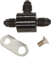 Magnum Shielding T Block W/Brkt An3 Black BRAKE LINE HARDWARE Magnum Shielding