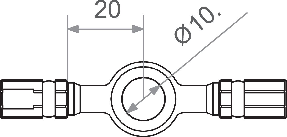 Trw Banjo Connector M10 Gd BRAKE LINE HARDWARE Trw