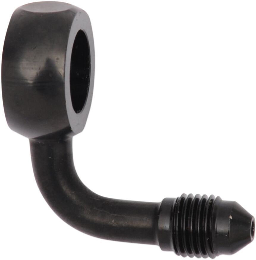 Magnum Shielding Banjo Fitting An3 Blk 90 BRAKE LINE HARDWARE Magnum Shielding