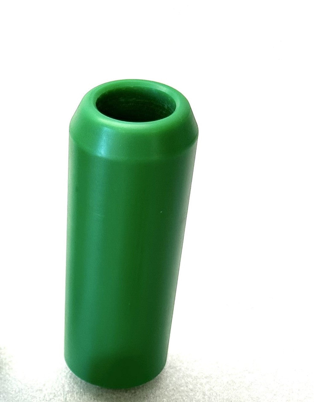 Smooth Single Delrin Shock and Passenger Peg Slider, Green - 18+ M8 Softail Crash Bar Bung King