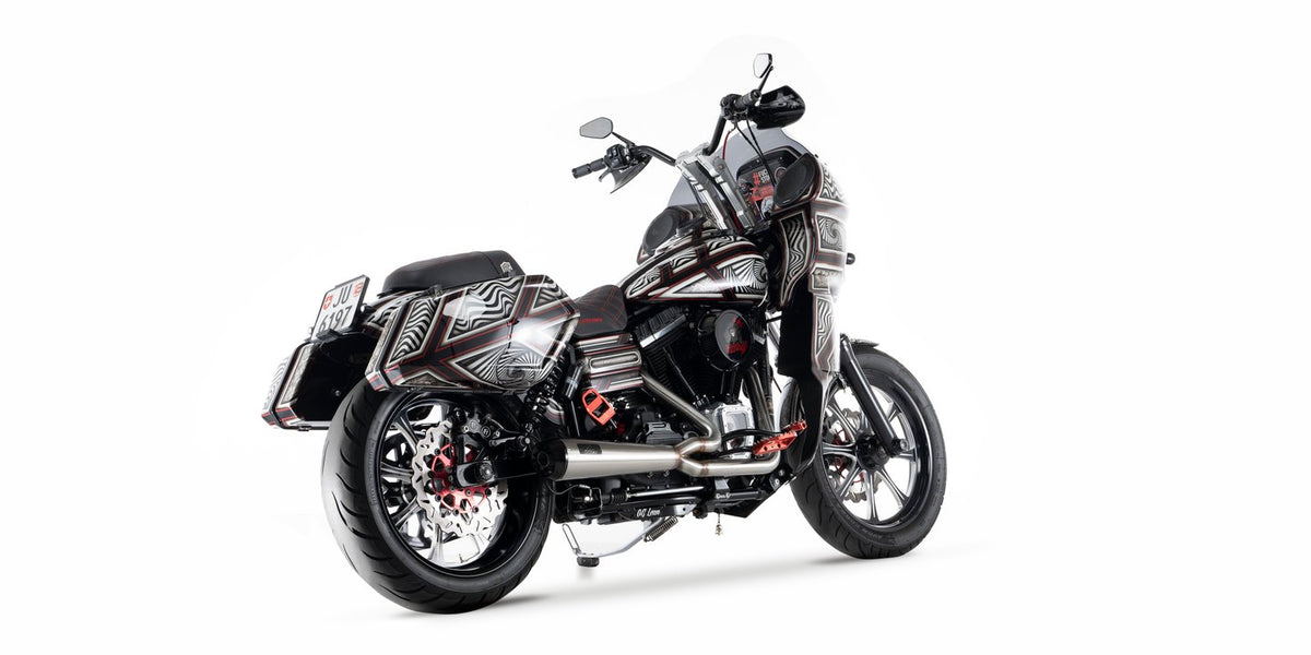 MPRDS 2:1 Exhaust System - 06+ Dyna Full Exhaust System Malparidos