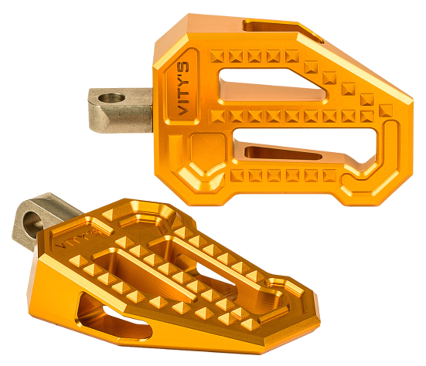 Bmx Pegs Gold Passenger St18 Up Passenger Foot Peg Vity's Design Default Title