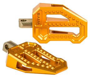 Bmx Pegs Gold Std Male Mount Foot Peg Vity's Design Default Title