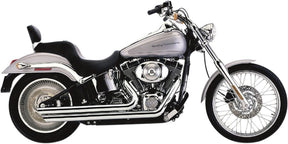 Cobra Speedster Slash Down Exhaust Chrome Full Exhaust System Cobra