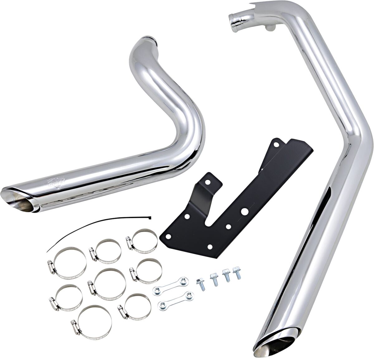 Exhaust Shortshots Staggered Chrome Vance & Hines