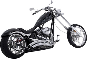 Vance & Hines /// BRAND BIG DOG /// Exhaust Big Radius 2 Into 2 Chrome Full Exhaust System Vance & Hines