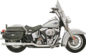 Bassani Xhaust Header Power Curve True Dual Crossover Chrome Headers & Mid-Pipes Bassani Xhaust