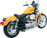 Bassani Xhaust Pro Street Forward Control Exhaust System, Chrome - 04-06 Sportster Full Exhaust System Bassani Xhaust