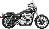 Bassani Xhaust Sweepers Smooth Radius Exhaust System, Chrome - 04-06 Sportster Full Exhaust System Bassani Xhaust
