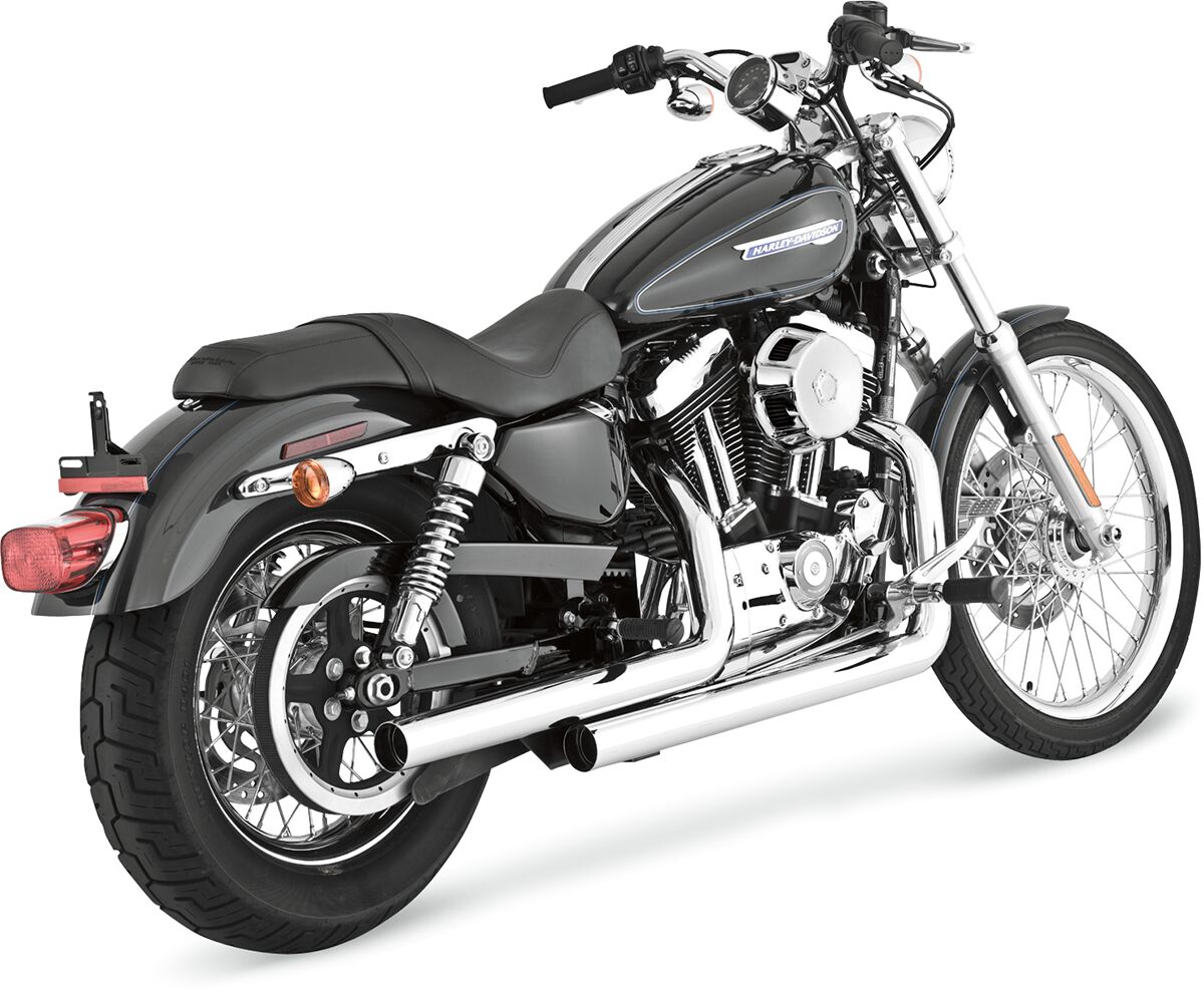 Exhaust Straightshots Chrome Vance & Hines Default Title