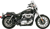 Bassani Xhaust Sweepers Smotth Radius Exhaust System, Black - 86-03 Sportster Full Exhaust System Bassani Xhaust