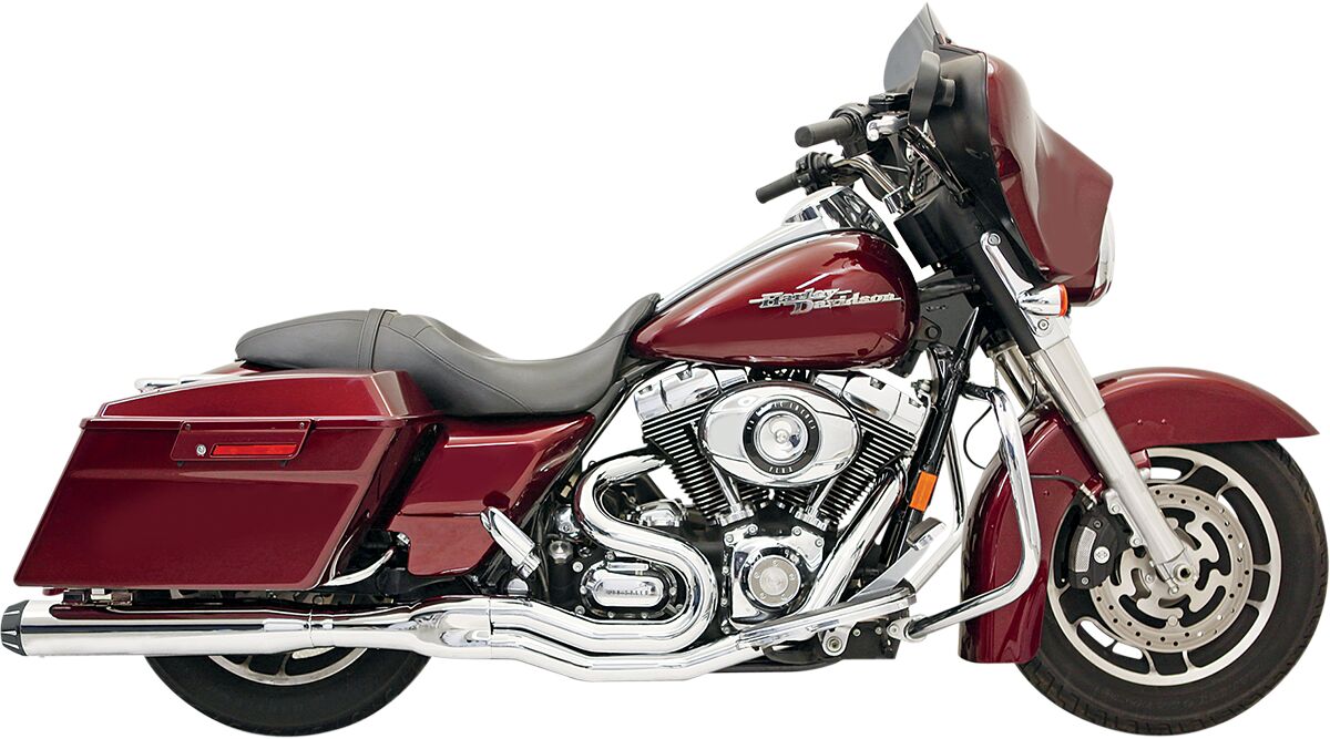 Bassani Xhaust Exhst 2 1 B1 95 16 Fl Ch SYSTEMS FOR HARLEY Bassani Xhaust