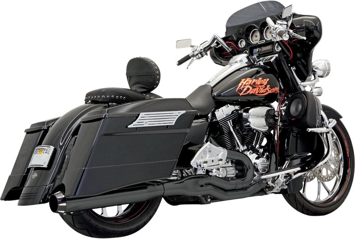 Bassani Xhaust Exhst 2 1 B1 95 16 Fl Bk SYSTEMS FOR HARLEY Bassani Xhaust