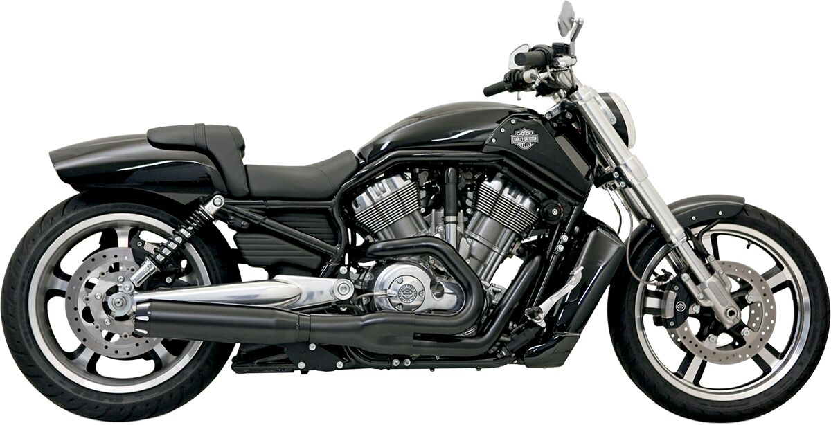 Bassani Xhaust Exhaust Road Rage Ii B1 Power 2 Into 1 Black Full Exhaust System Bassani Xhaust
