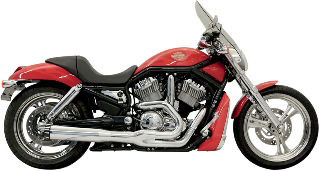 Bassani Xhaust Exhaust Road Rage Ii B1 Power 2 Into 1 Chrome Full Exhaust System Bassani Xhaust