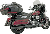 Bassani Xhaust Exhaust B4 95 16 Fl Blk SYSTEMS FOR HARLEY Bassani Xhaust