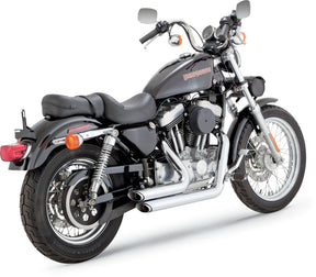 Exhaust Shortshots Staggered Chrome Vance & Hines