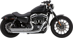 Cobra Speedster Slash Down Exhaust With Powerport Chrome Hd Full Exhaust System Cobra