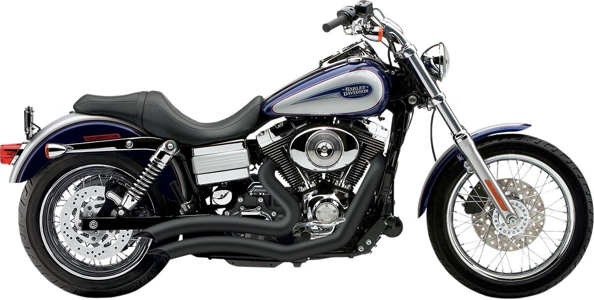 Cobra Speedster Swept Exhaust With Powerport Black Hd Full Exhaust System Cobra