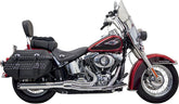 Bassani Xhaust Road Rage II B1 Power 2:1 Exhaust System - Softail Full Exhaust System Bassani Xhaust