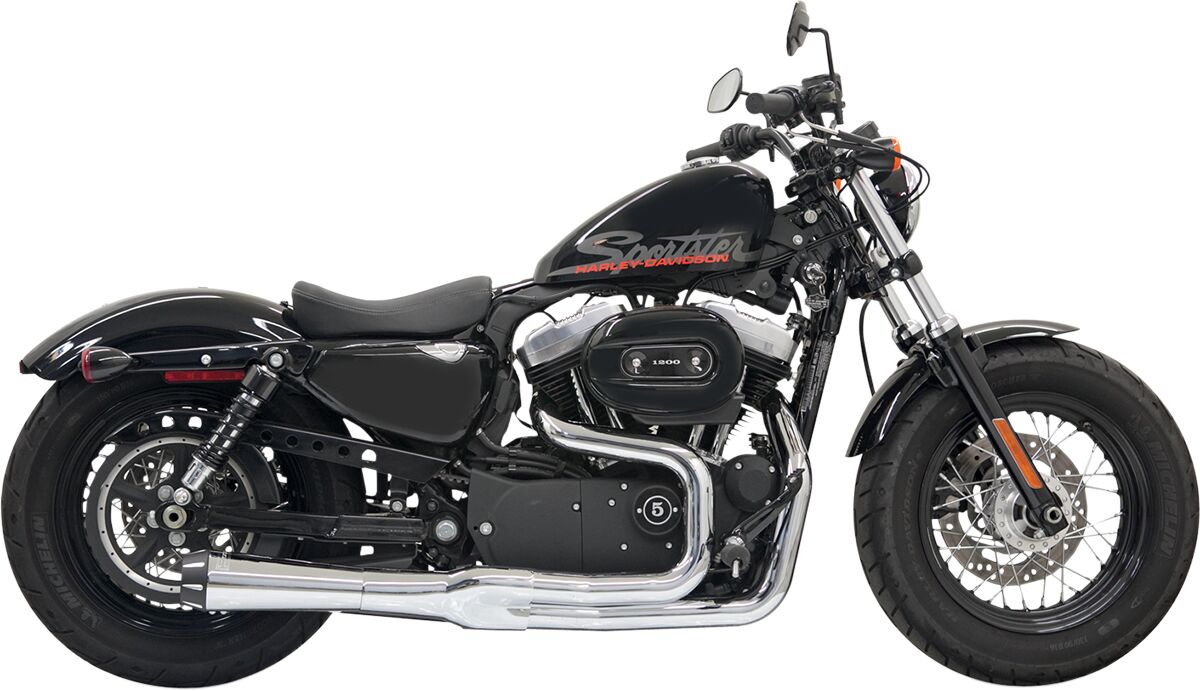 Bassani Xhaust Exhaust Rr2 1 Flute Xl Ch Bassani Xhaust