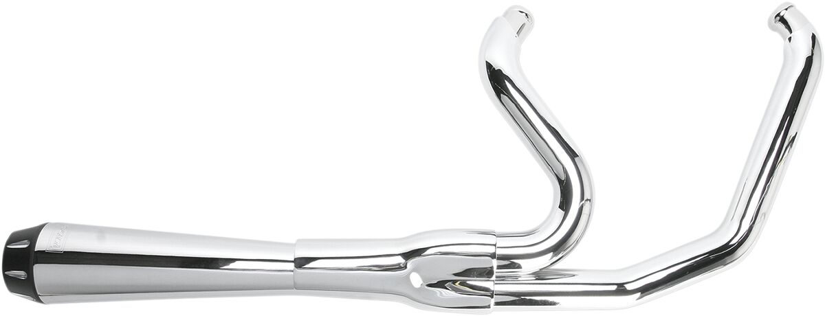 Bassani Xhaust Road Rage 2:1 Exhaust System, Chrome - FXR Full Exhaust System Bassani Xhaust