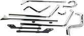 Exhaust System True Duals W/ 36" Fishtail W/O Baffles Chrome Bassani Xhaust Default Title