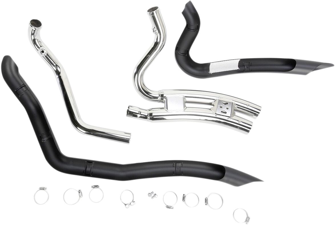 Cobra Speedster Short Swept Black Exhaust System Full Exhaust System Cobra