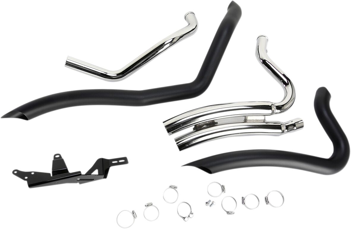 Cobra Speedster Short Swept Black Exhaust System Full Exhaust System Cobra