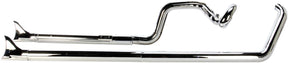 Cobra True Duals Exhaust System Chrome With Fishtail Tips Full Exhaust System Cobra