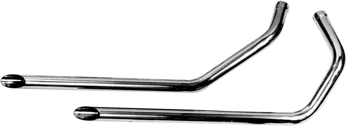 Paughco Exhaust S/C 40" 57 85 Xl Drag Pipes Paughco