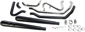 Bassani Xhaust Exhaust Undr Meg 09 16 Bk SYSTEMS FOR HARLEY Bassani Xhaust