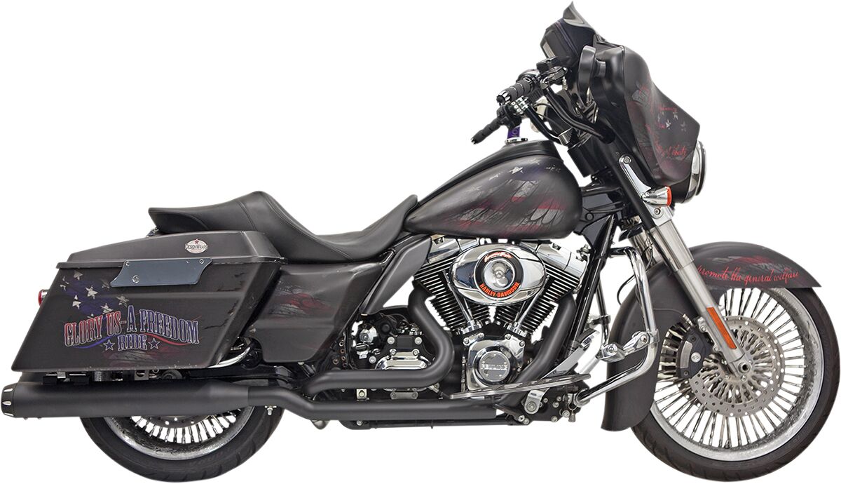 Bassani Xhaust Exhaust Undr 4 09 16 Bk SYSTEMS FOR HARLEY Bassani Xhaust