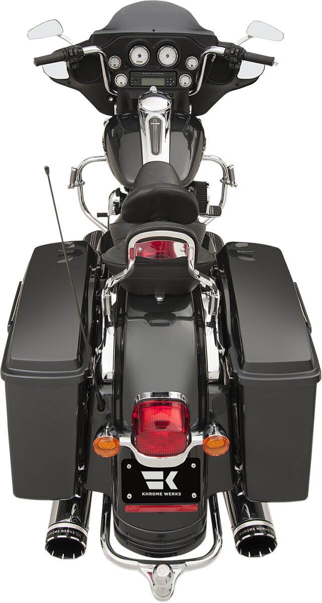 Khrome Werks Exh 2:2 W/4.5 M 09 16 Fl C SYSTEMS FOR HARLEY Khrome Werks