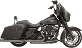 Khrome Werks Exhaust System 2 Into 2 With Two Step Crossover Header Black Full Exhaust System Khrome Werks