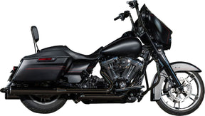 Khrome Werks Exhaust System 2 Into 2 With Two Step Crossover Header Black Full Exhaust System Khrome Werks