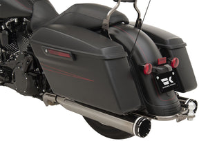 Khrome Werks Exhaust System 2 Into 2 With Two Step Crossover Header Black Full Exhaust System Khrome Werks