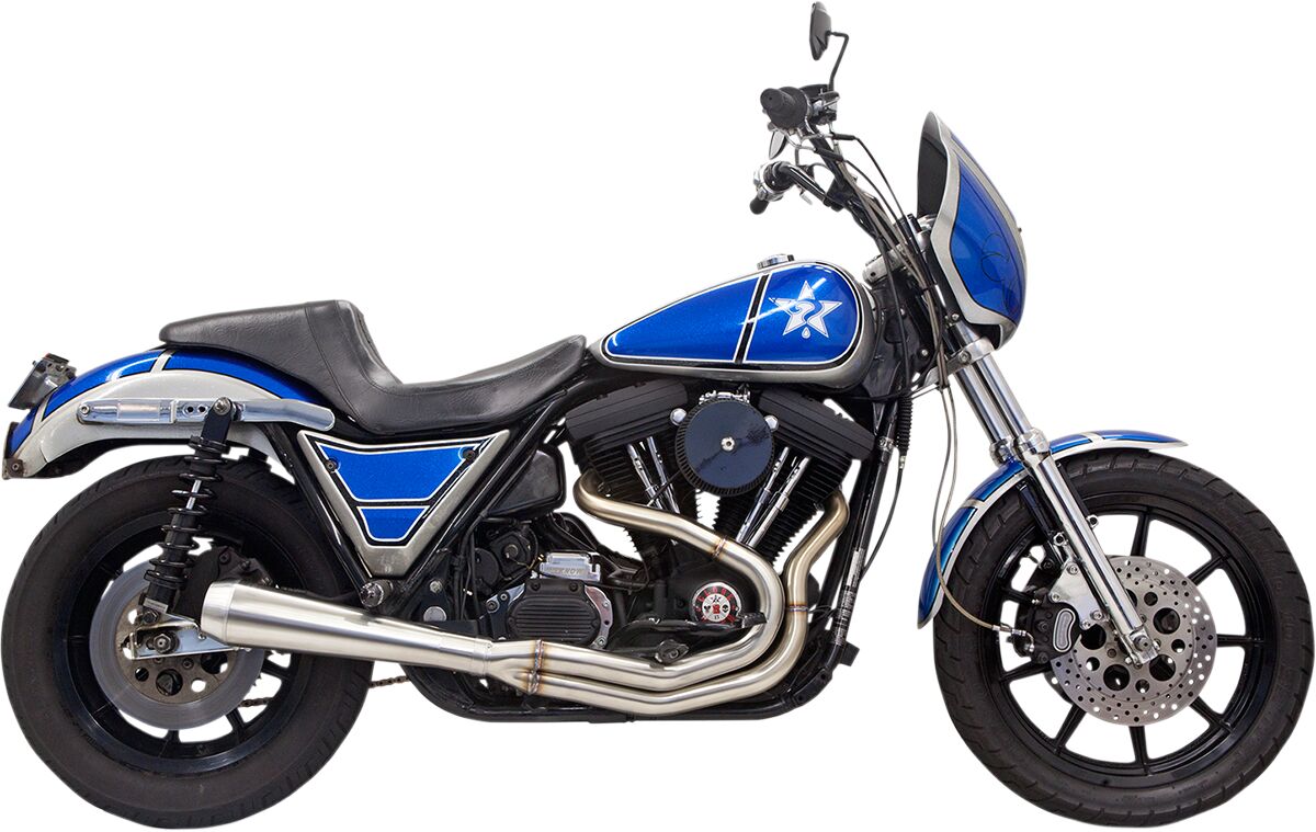 Exhaust Road Rage 3 Stainless System 2 Into 1 Muffler Bassani Xhaust Default Title
