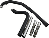 Cobra Exhaust System Speedster 909 Short 2 Into 2 Black Full Exhaust System Cobra