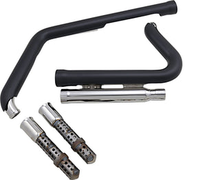 Cobra Exhaust System Speedster 909 Short 2 Into 2 Black Full Exhaust System Cobra