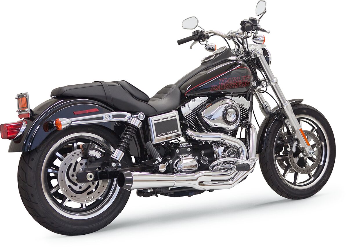 Bassani Xhaust Road Rage II Mega Power 2:1 Systems - Dyna Full Exhaust Systems Bassani Xhaust Chrome